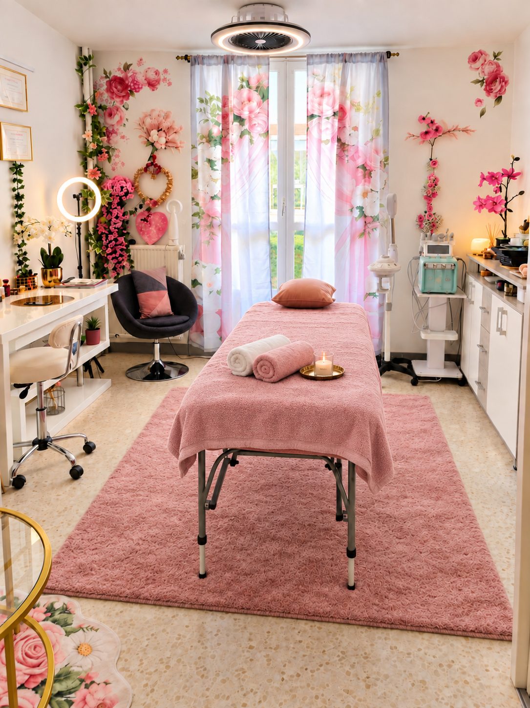 La cabine de soins